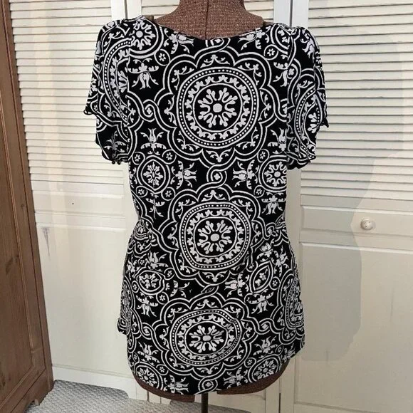 Carole Little Blouse Women's L - Picture 5 of 7